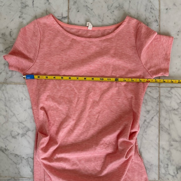 Pinkblush Soft Light Heathered Pink Contour Midi Dress - Picture 6 of 6